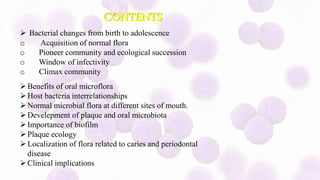 Oral microbiology | PPTX