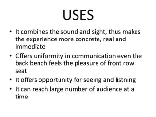Role of audio visual aids and computers in Oral Presentation | PPTX