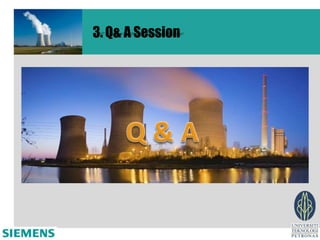 3. Q& A Session
 
