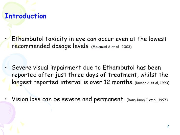 Who Makes Ethambutol