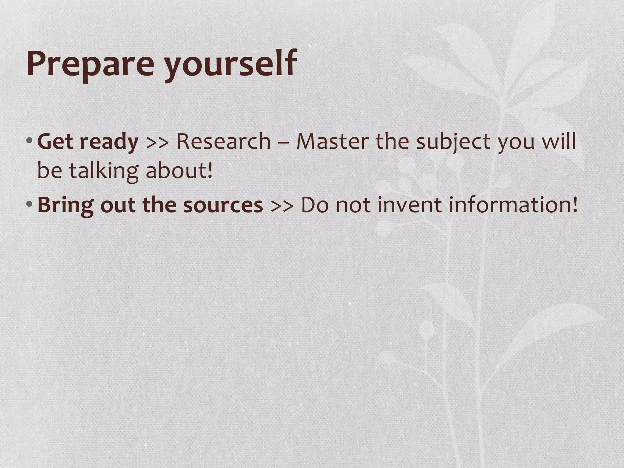 Oral Presentations Sabrina Pptx