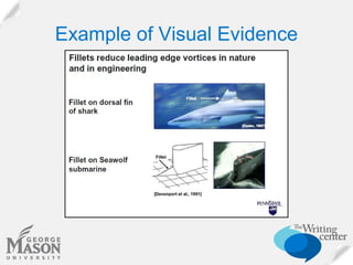 Example of Visual Evidence

 