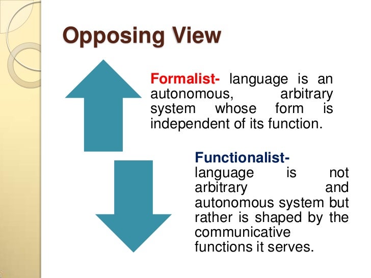 examples of functional approach