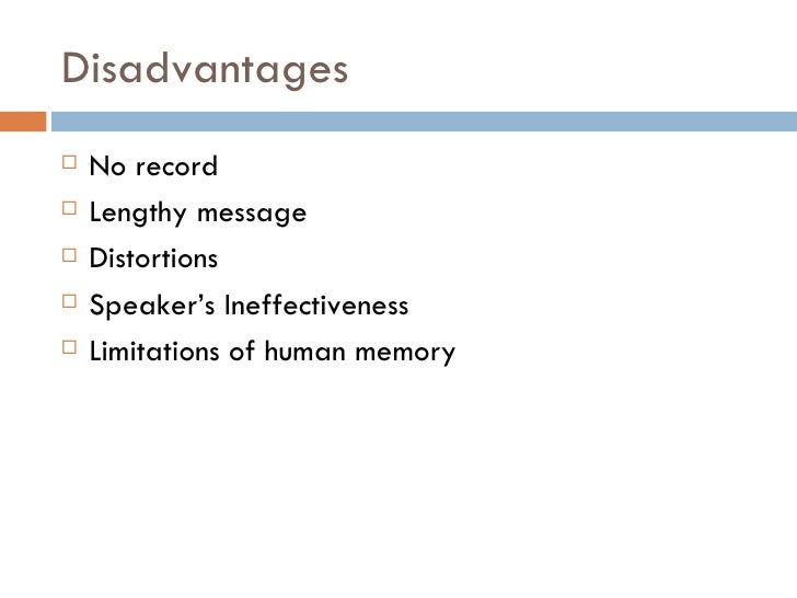 advantages and disadvantages of oral and written reports advantages and disadvantages of oral and written reports