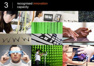 recognised innovation 
3 capacity 
 