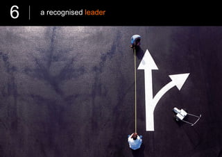 6 a recognised leader 
 