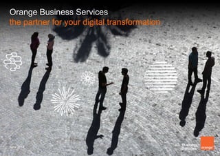 Orange Business Services 
the partner for your digital transformation 
June 2014 
 