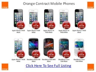 Orange Contract Mobile Phones




 Click Here To See Full Listing
 