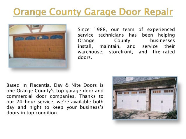 Orange County Garage Door Repair