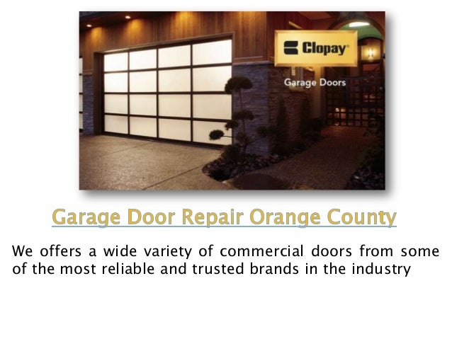 Orange County Garage Door Repair