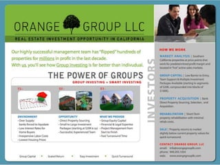 Orange Group LLC-Real Estate Investment Opportunity