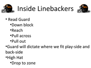 Linebacker Reads Orangemen multiple front defense | PPT