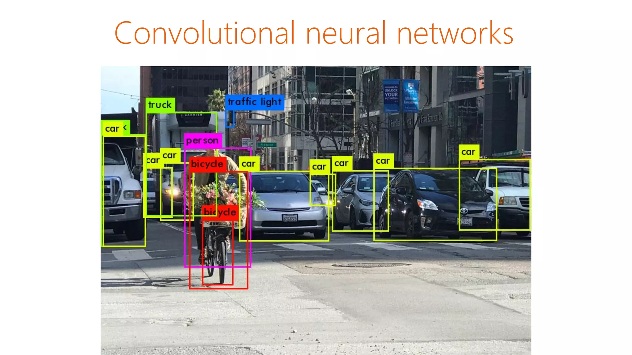 Convolutional neural networks
 