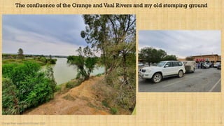Orange River expedition October 2020 11
The confluence of the Orange and Vaal Rivers and my old stomping ground
 