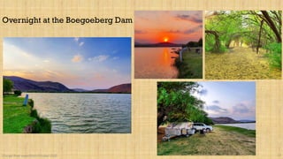 Orange River expedition October 2020 13
Overnight at the Boegoeberg Dam
 