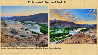Orange River expedition October 2020 23
Richtersveld National Park, 2
Sunrise close to De Hoop campsite, the other side of the Orange River is Namibia
 