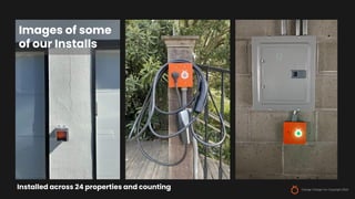 Images of some
of our Installs
Installed across 24 properties and counting Orange Charger Inc Copyright 2022
 
