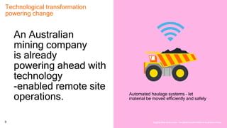 Digging deep - the digital transformation of mining | PPTX