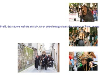 Le protagoniste du carnaval de Orani est  Su Bundu (sos Bundos) qui porte des vêtements de paysan, un manteau, un pantalon de velours côtelé, des couvre mollets en cuir, et un grand masque avec des cornes en liège, un nez énorme, un bouc et des moustaches. Le Bundos, lors de la procession, imite le rituel des semailles. Voilà pourquoi il a dans la main "su trivuthu", une fourche en bois, avec lequel il mime les actes rituels avec grande ferveur.  