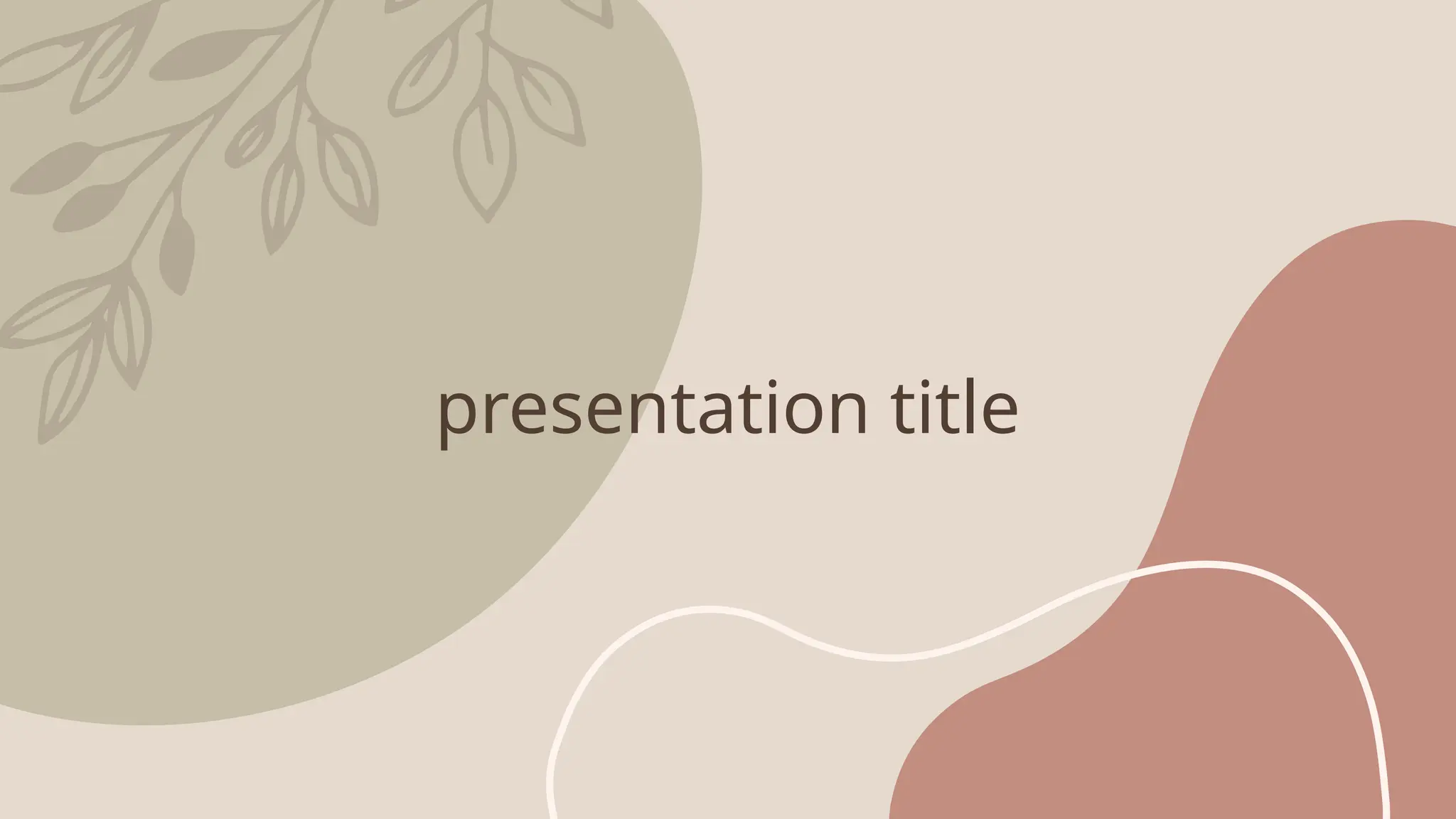presentation title
 