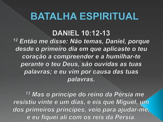 TIPOS DE ORAÇÃOINTERCESÃO