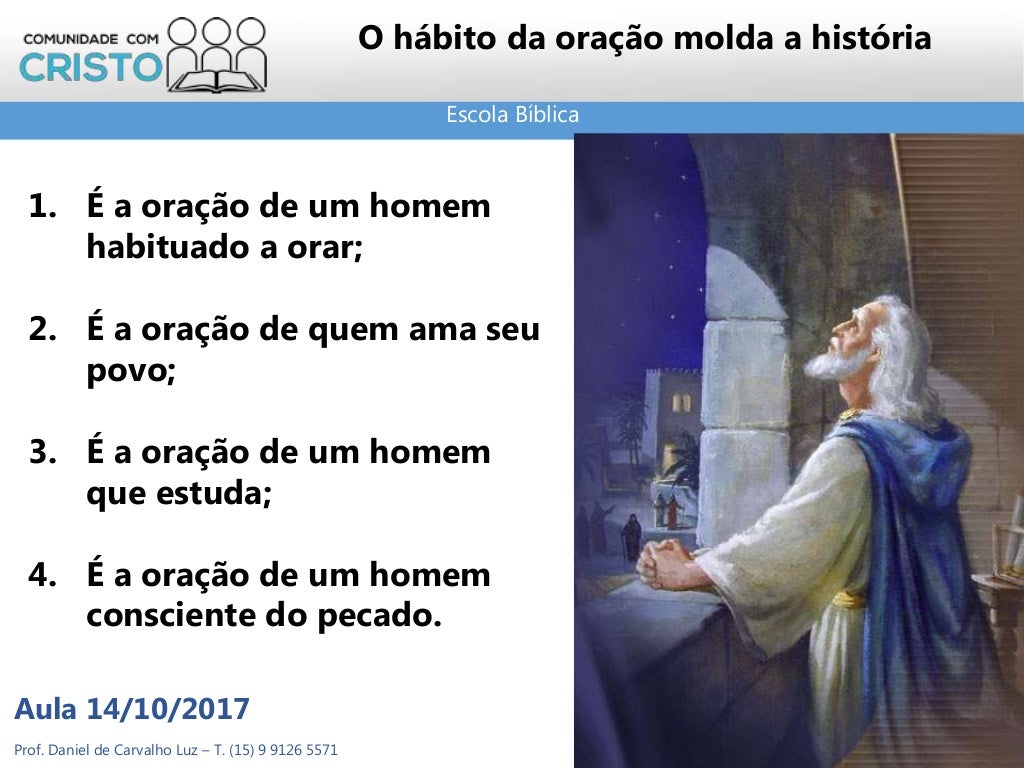 A Oração de DANIEL