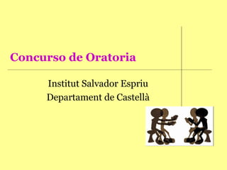 2º Concurso de Oratoria