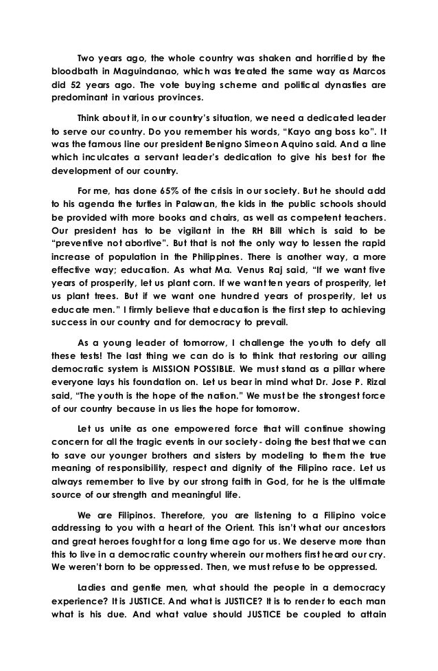 Classical oration examples image