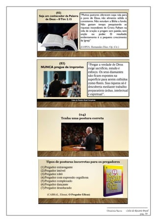 -------------------------------------------------------------
Oratória Sacra - Celso do Rozário Brasil
pág. 30
 