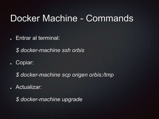 Docker Ecosystem: Part III - Machine | PPT
