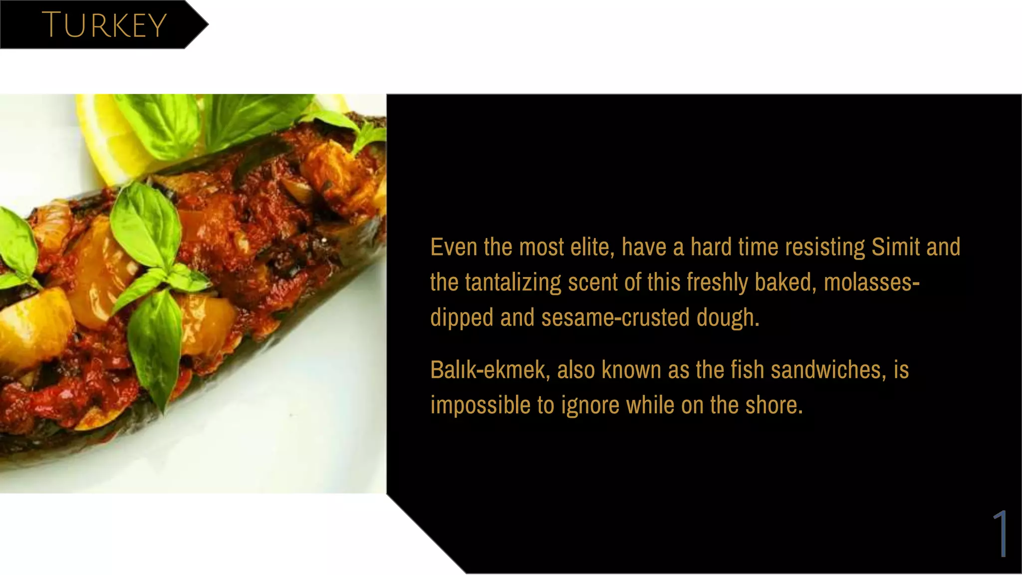 Delicacies around the world | PPT 