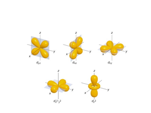 Orbital Shape Orientationt Orbital Shape Orientationt