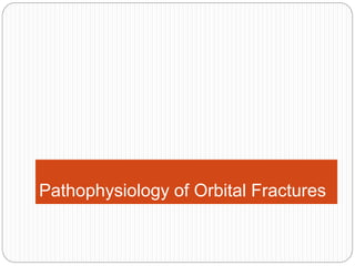 Pathophysiology of Orbital Fractures
 