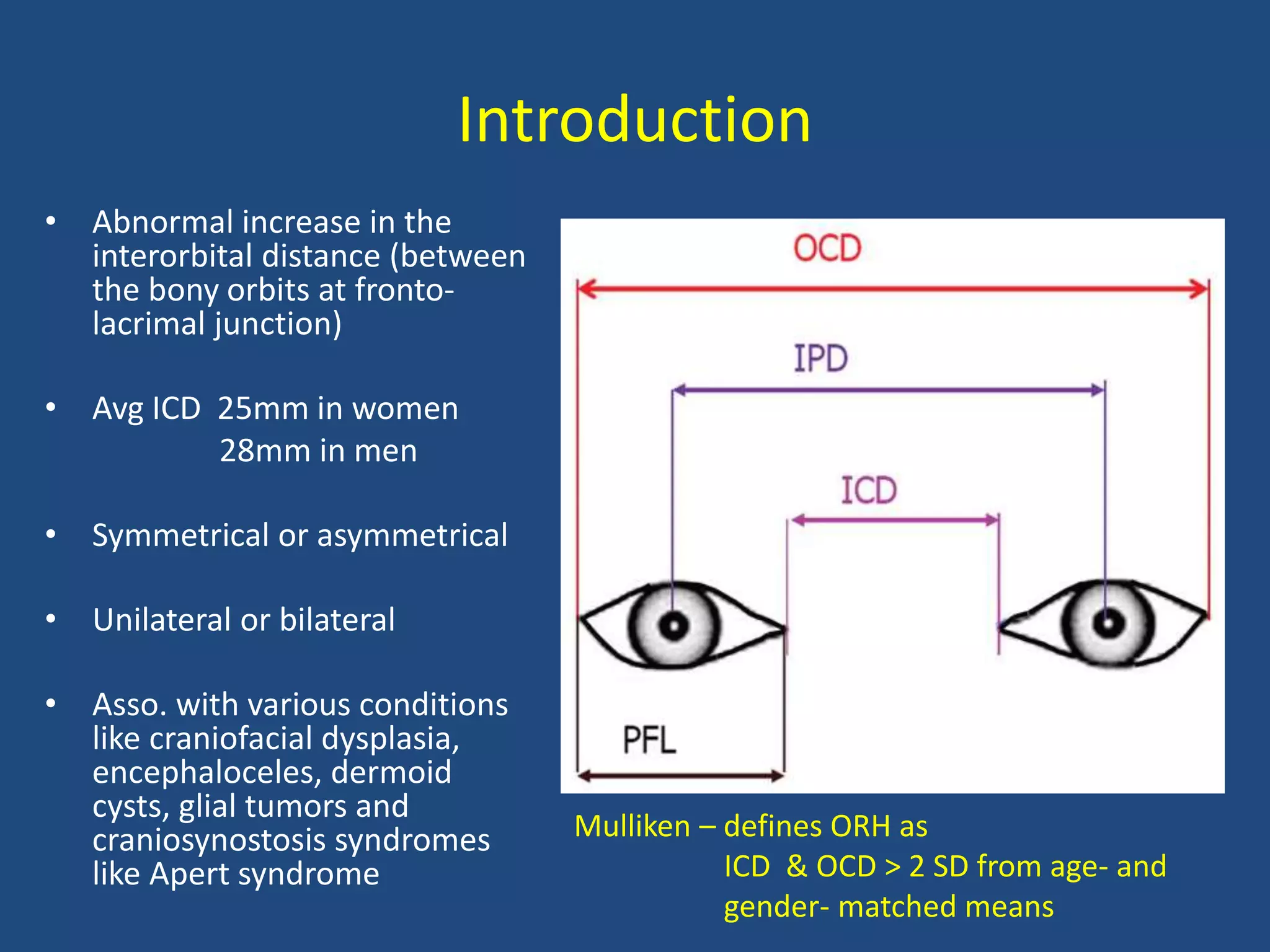 Mild Hypertelorism Causes Mild Hypertelorism Causes