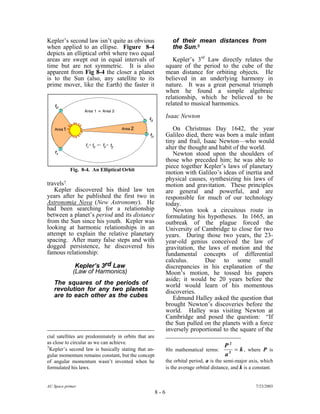 Calculus Kepler Orbital mechanics (1) | PDF