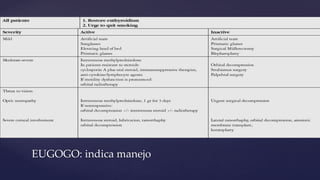 EUGOGO: indica manejo
 
