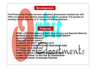 Orbit Apartments, Zirakpur | PPT