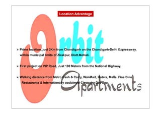 Orbit Apartments, Zirakpur | PDF