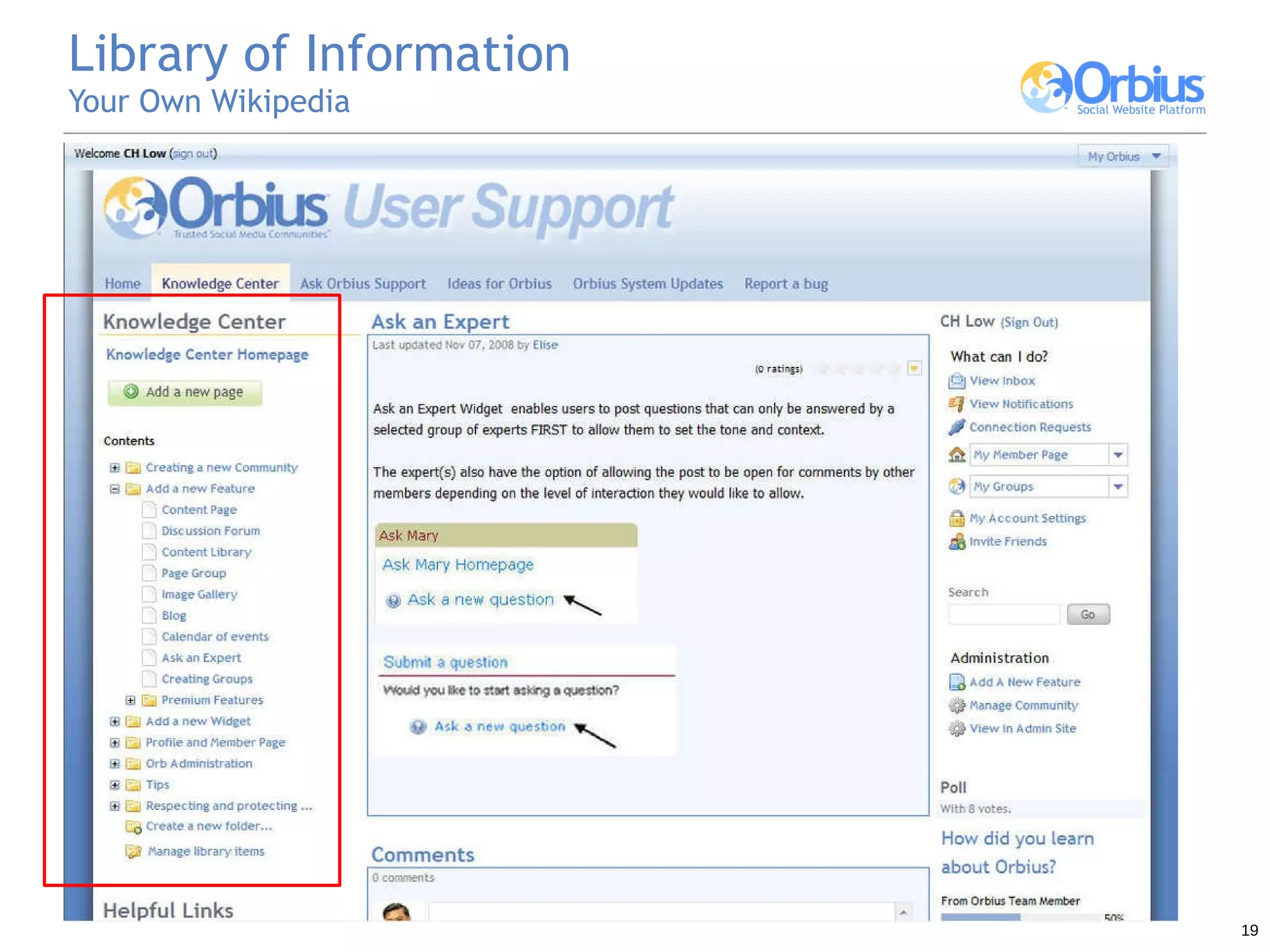 Library of Information Your Own Wikipedia 