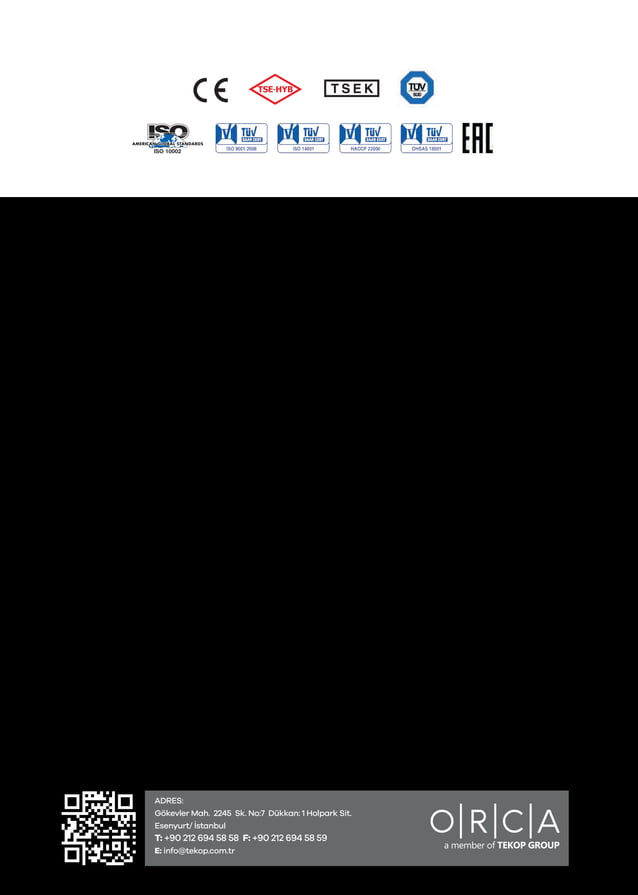 Orca Refrigeration Unit Catalogue PDF