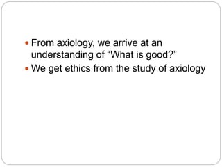 Axiological Definition Philosophical school of thought and their impact on education.pptx