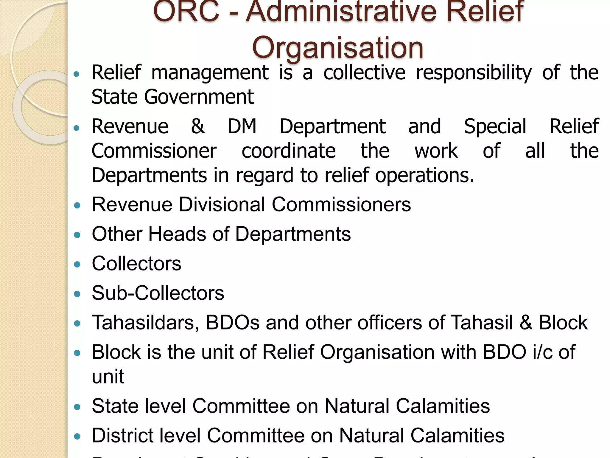 17 Offers Crucial Administrative Relief