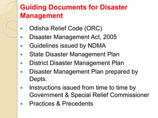 Orc Code ORC, DM act and DM mechanism in Odisha | PPTX
