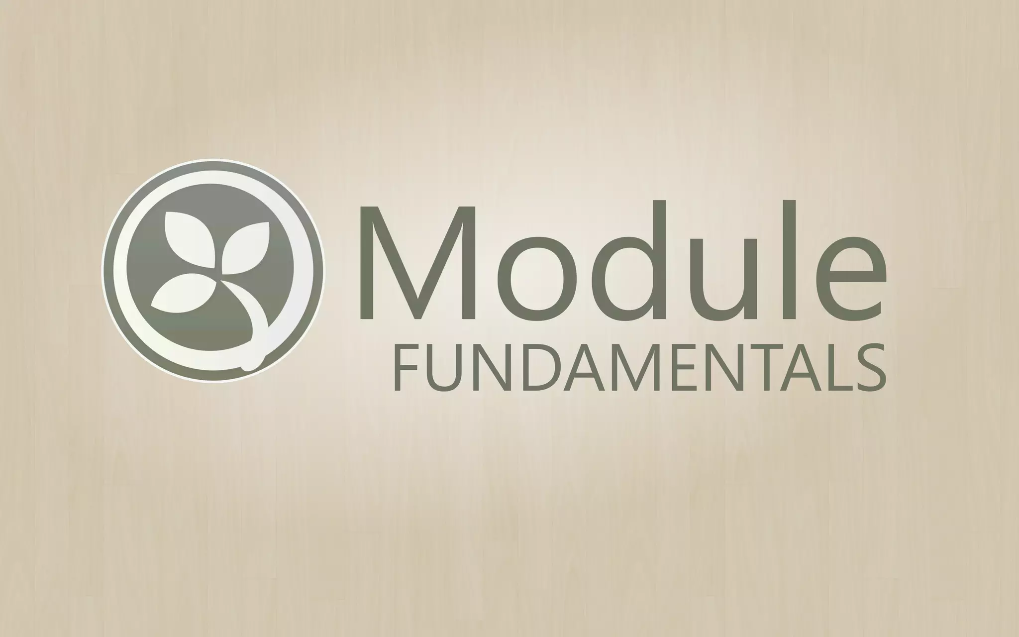 Module
FUNDAMENTALS

 