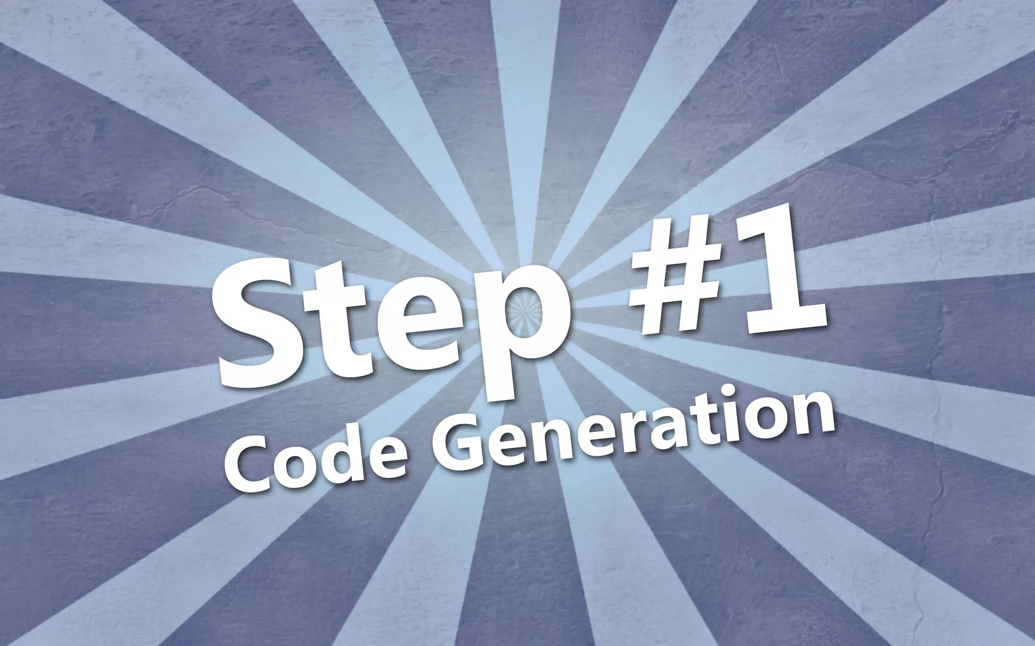 1
#
p
te
S
od
C

io n
at
ner
Ge
e

 