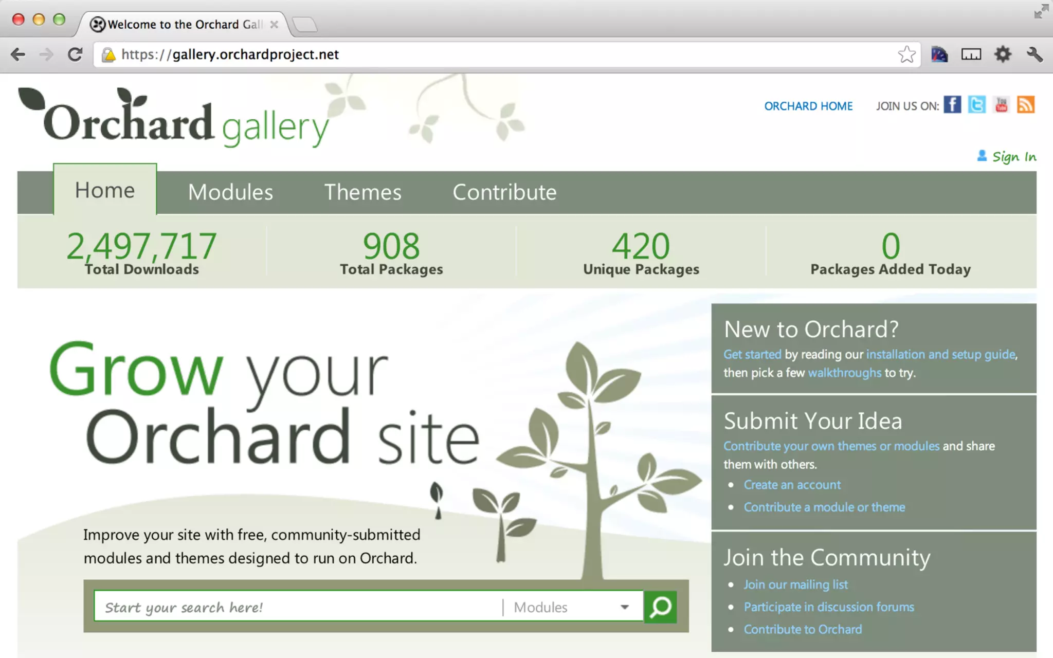 “

”

...you’ll be able to achieve all kinds of
glory and fame.
orchardproject.net

 