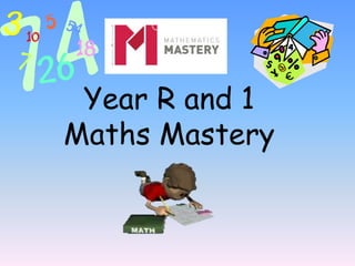 Year R and 1
Maths Mastery
 