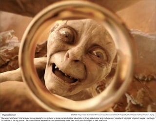 #AgainstAtomism                                                                         source: http://www.illustration4hire.com/apollobeyond/Files/9.Project%20Gantt%20Chart/GanttChart.8.png
Because, let’s face it, this is where human desire for control and to show one’s individual value kicks in. Each stakeholder and craftsperson - whether it be digital, physical, people - can begin
to lose site of the big picture - the cross-channel experience - and passionately make their touch point the object of their sole focus.
 