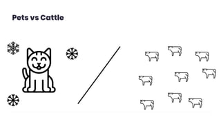 Pets vs Cattle
 