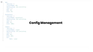 Config Management
 